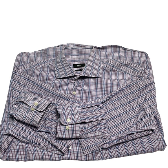 Boss Hugo Boss Sharp Fit Long Sleeve Shirt - Picture 9 of 16